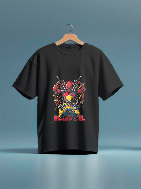 Camisetas Heroes (DEADPOOL)