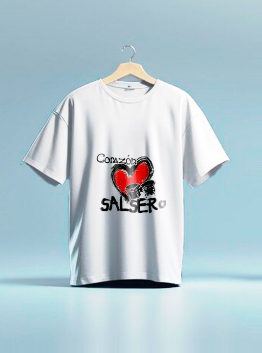 Camisetas Salsa (CORAZON SALSERO)