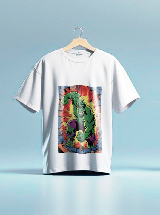 Camisetas Heroes (HULK COMICS)