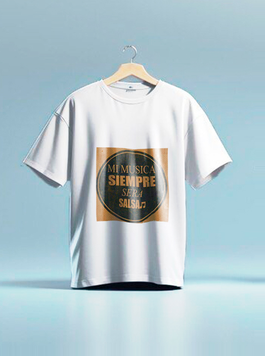 Camisetas Salsa (MI MUSICA SIEMPRE SERA SALSA)