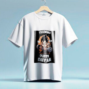 Camisetas de Gym / Fitness (VEGETA TRAINING)