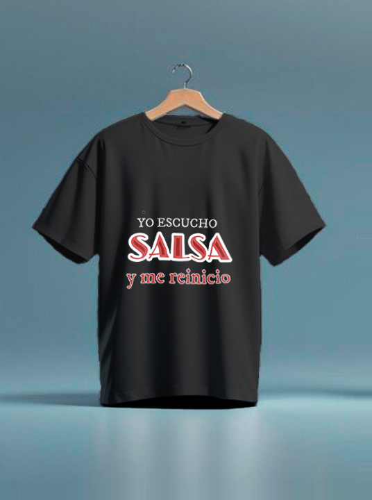 Camisetas Salsa (YO ESCUCHO SALSA) - Image 2