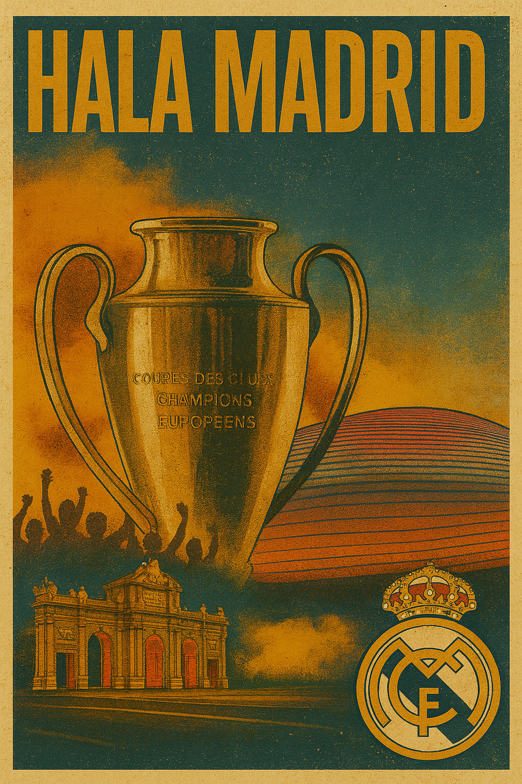 Camiseta Real Madrid Vintage