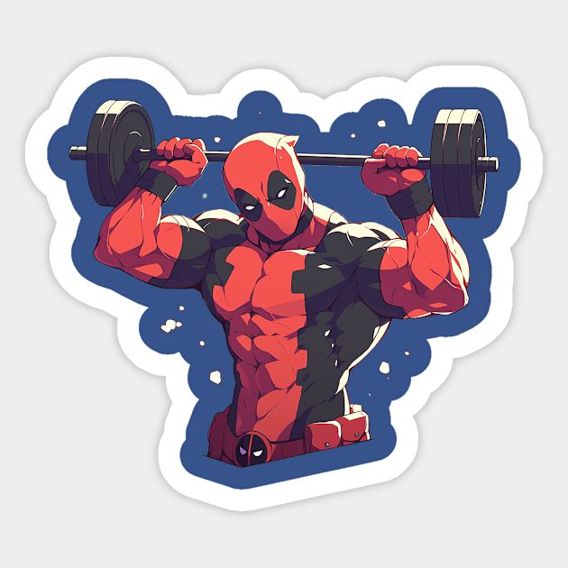 Camisetas de Gym / Fitness (DEADPOOL GYM) - Image 3