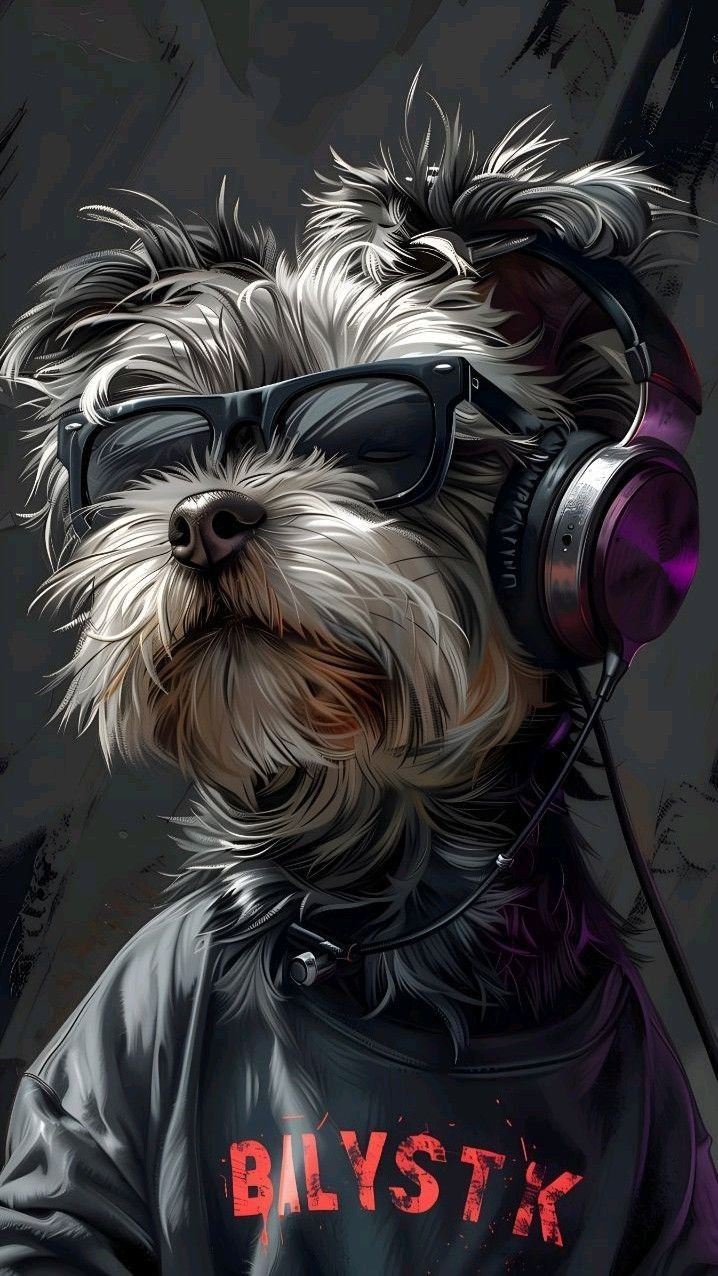 Camisetas de Animales (Perro con Diademas) - Image 3