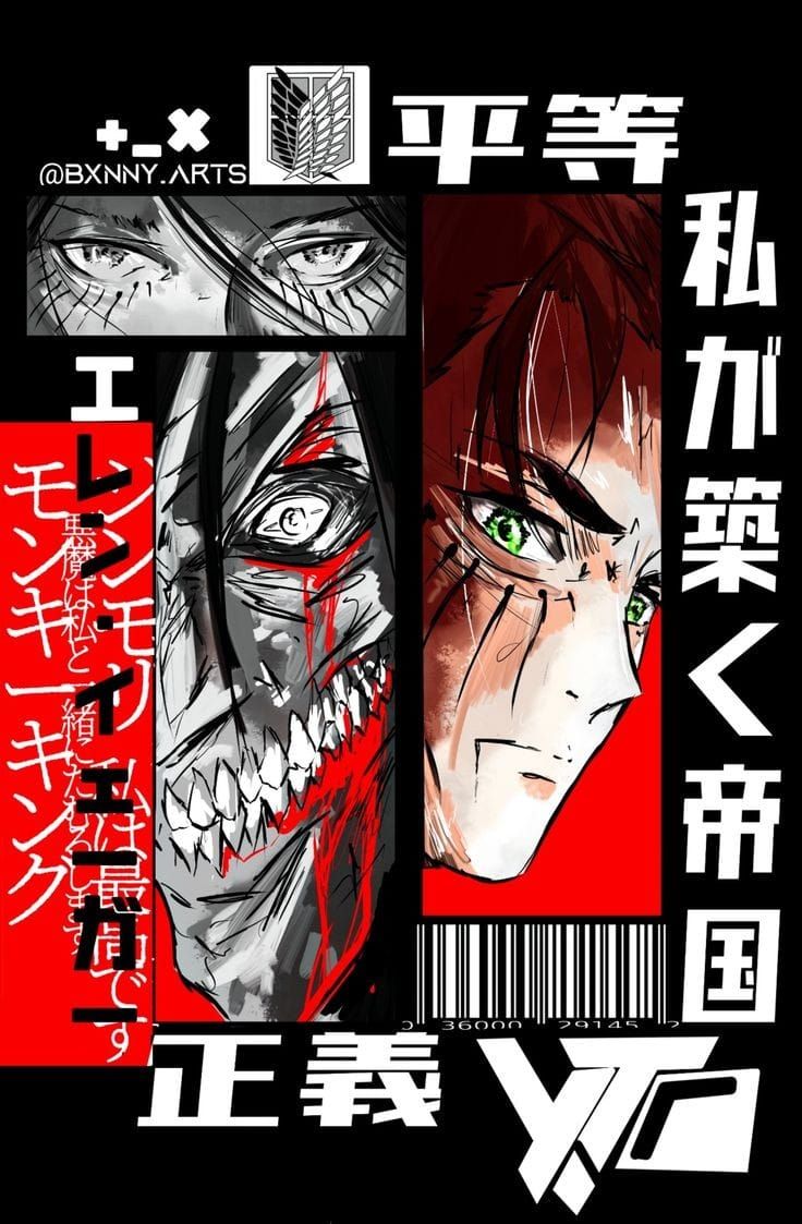 Camisetas Anime (ATTACK ON TITAN) - Image 3