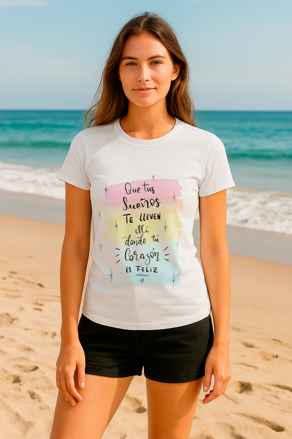 Camisetas de Frases Motivadoras (Sueños)