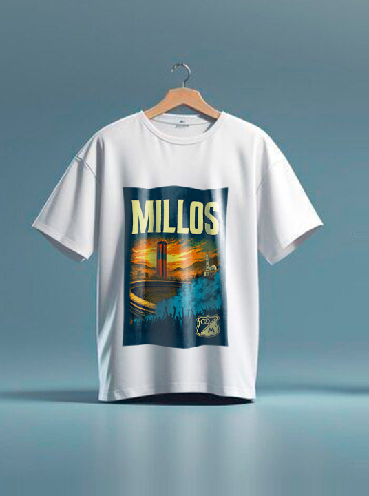 Camiseta Millonarios VintageCamiseta Millonarios Vintage
